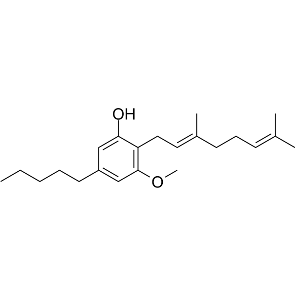 Cannabigerol monomethyl ether Chemische Struktur