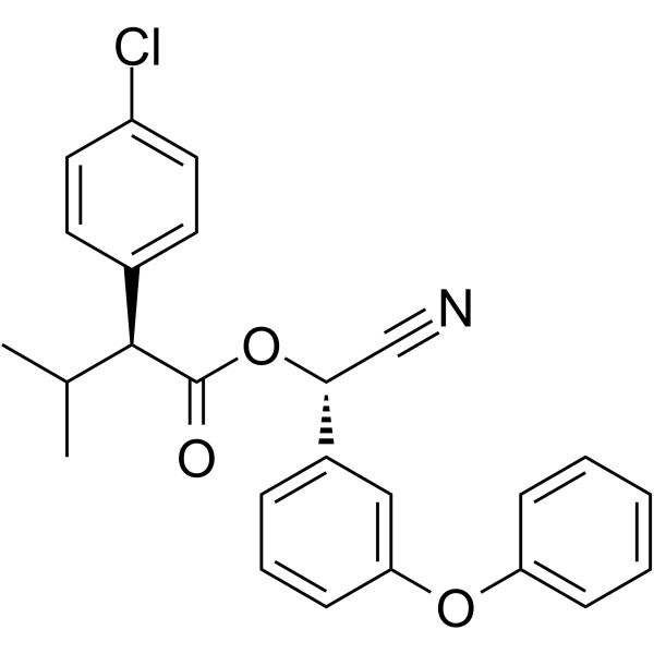 Esfenvalerate 化学構造