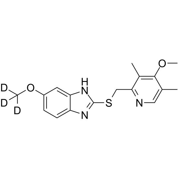 Omeprazole sulfide-d3  Chemical Structure