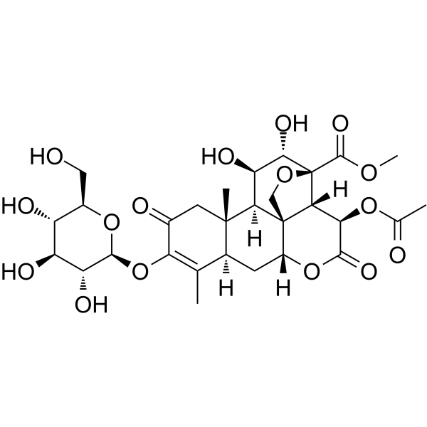 Yadanzioside I 化学構造