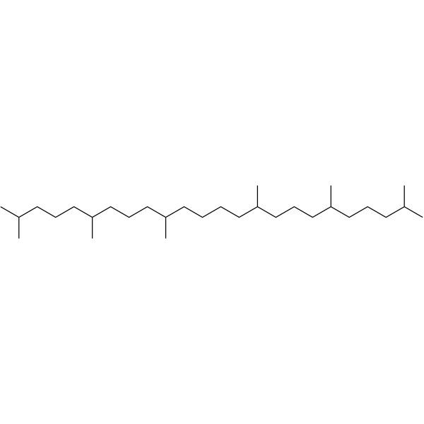 Squalane 化学構造