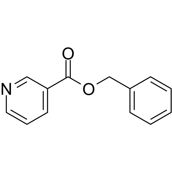 Benzyl nicotinate 化学構造