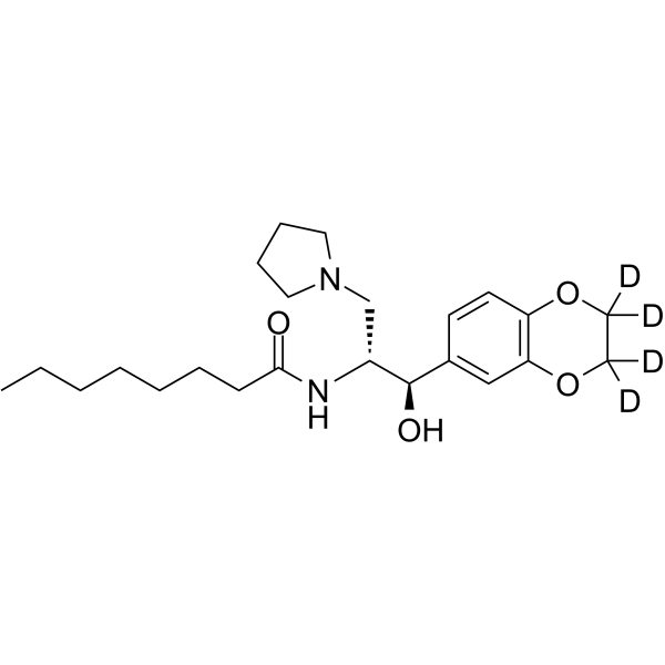 Eliglustat-d4 Chemical Structure