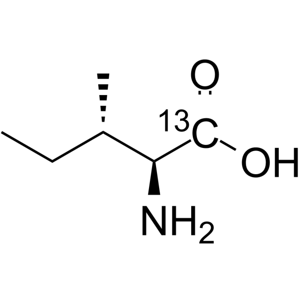 L-Isoleucine-1-13C Chemische Struktur