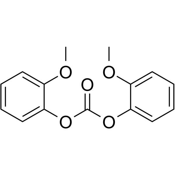 Guaiacol Carbonate Chemische Struktur