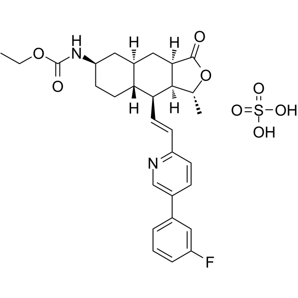 Vorapaxar sulfate  Chemical Structure