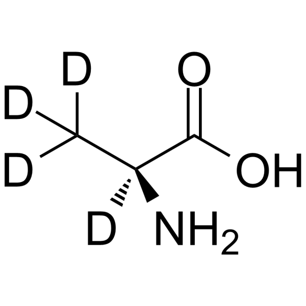 L-Alanine-d4 Chemical Structure