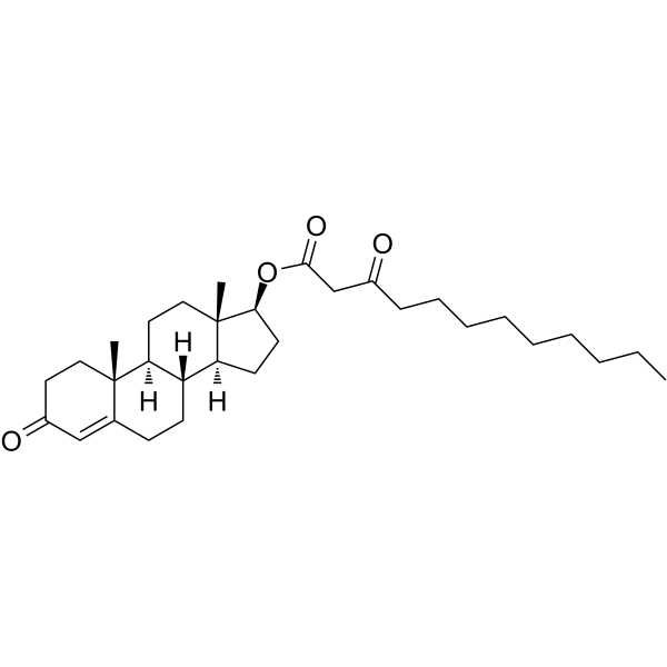 Testosterone ketolaurate التركيب الكيميائي