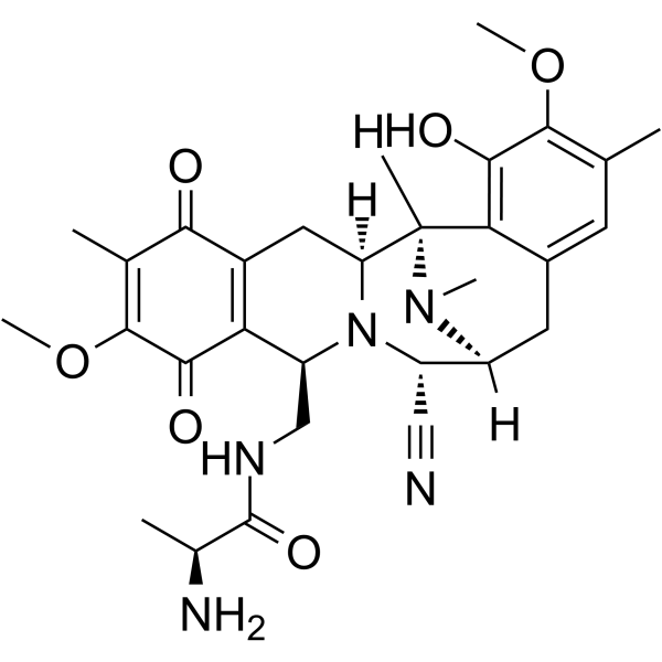 Cyanosafracin B 化学構造