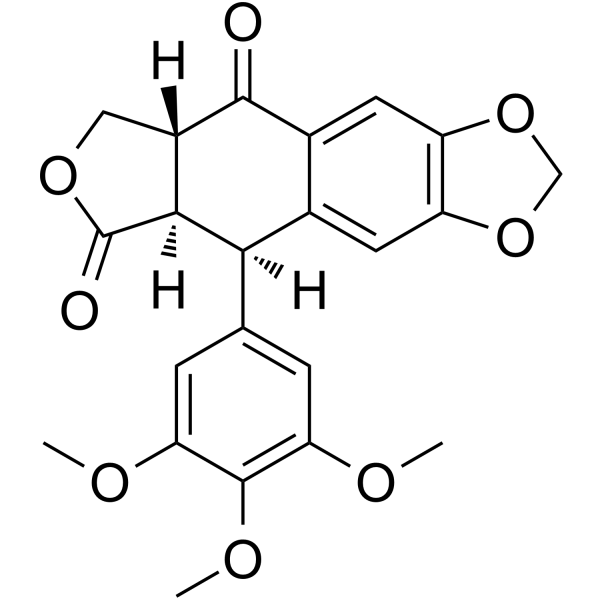 Podophyllotoxone  Chemical Structure