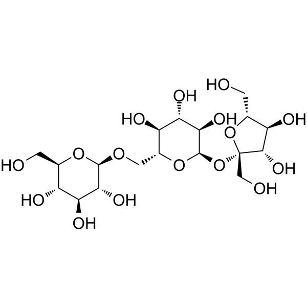 Gentianose 化学構造