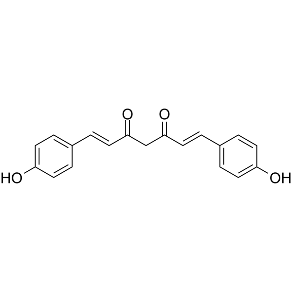 Bisdemethoxycucurmin 化学構造