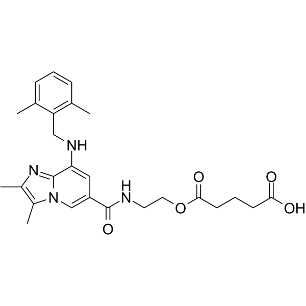 Linaprazan glurate Chemical Structure