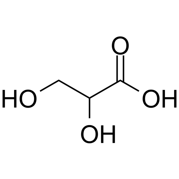 DL-Glyceric Acid Chemical Structure