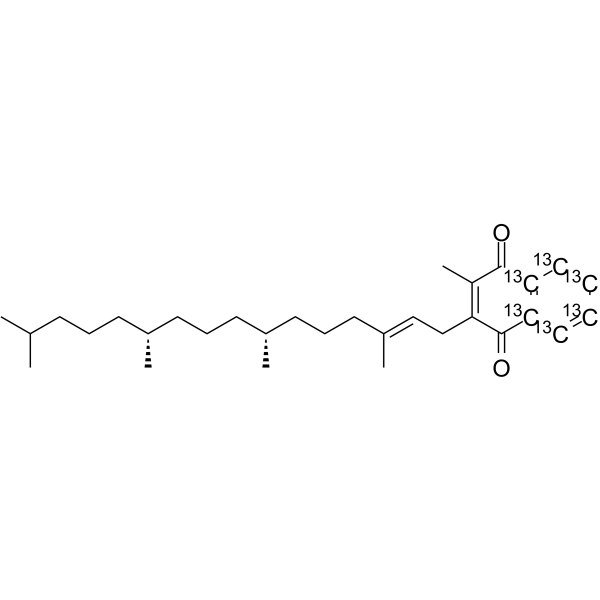 Vitamin K1-13C6 Chemical Structure