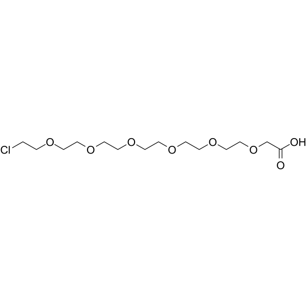 Cl-PEG6-acid Chemical Structure