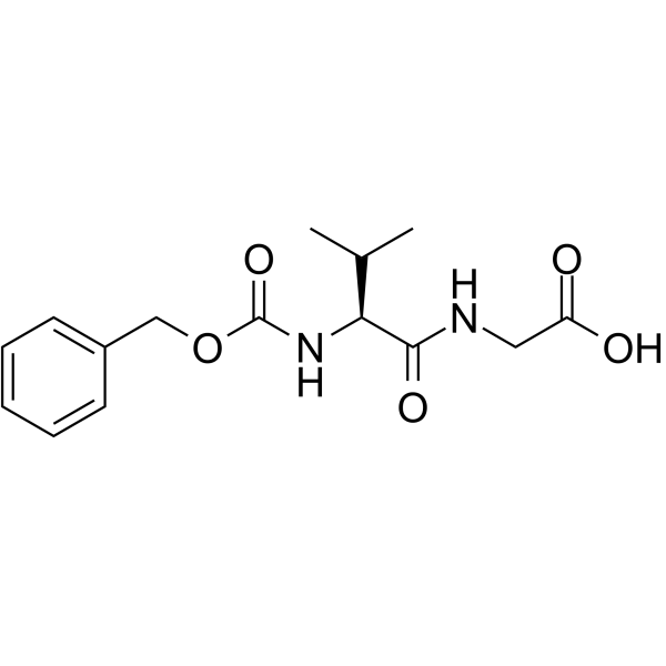 Z-Val-Gly-OH Chemische Struktur