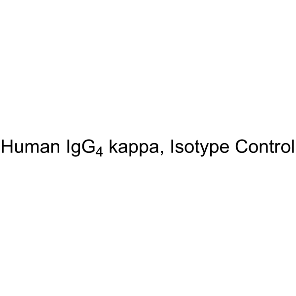 Human IgG4 kappa, Isotype Control  Chemical Structure