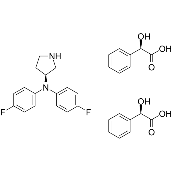 Lafadofensine (D-(-)-Mandelic acid) 化学構造