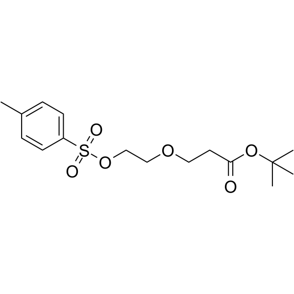 Tos-PEG2-Boc Chemical Structure