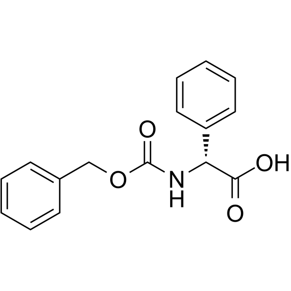 Z-D-Phg-OH Chemische Struktur