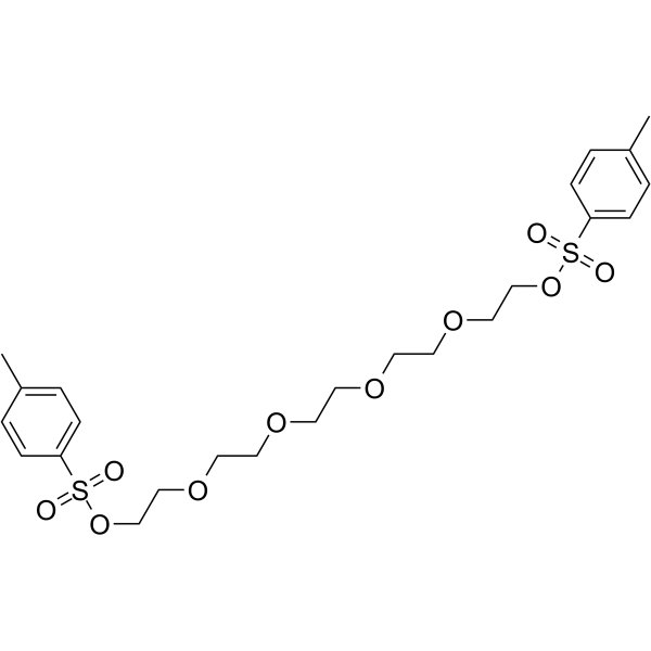 Pentaethylene glycol di(p-toluenesulfonate) Chemische Struktur