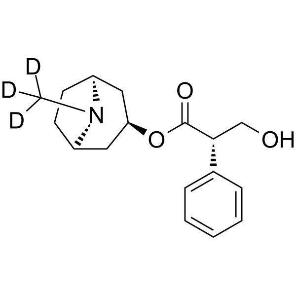 L-Hyoscyamine-d3 Chemical Structure