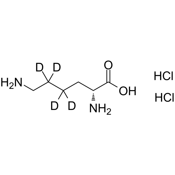 D-Lysine-d4 dihydrochloride Chemical Structure