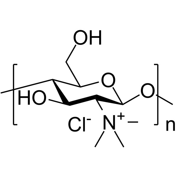 N-Trimethylchitosan 化学構造