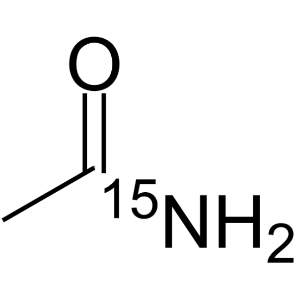 Acetamide-15N 化学構造