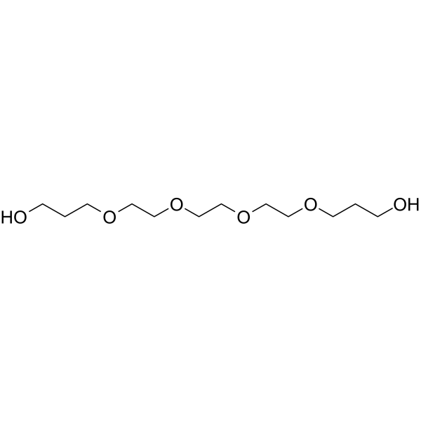 Propanol-PEG4-CH2OH Chemische Struktur