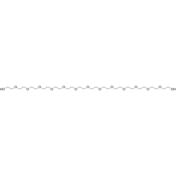 HO-PEG14-OH Chemical Structure