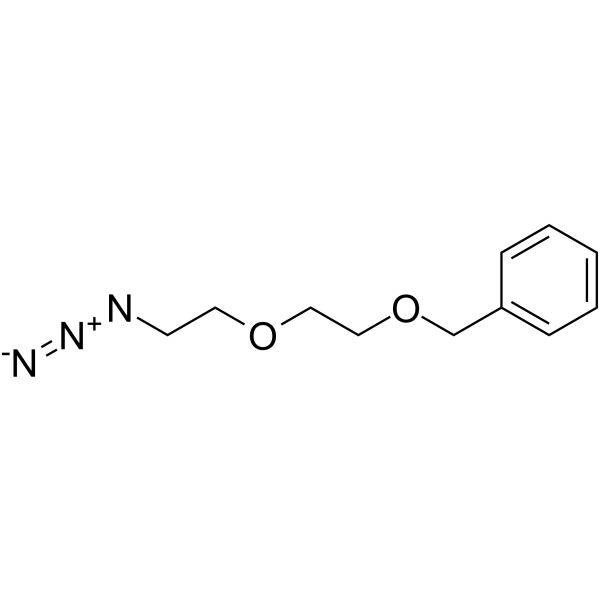 Benzyl-PEG2-azide Chemical Structure