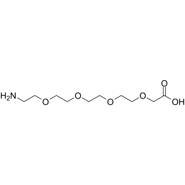 Amino-PEG4-CH2COOH Chemical Structure