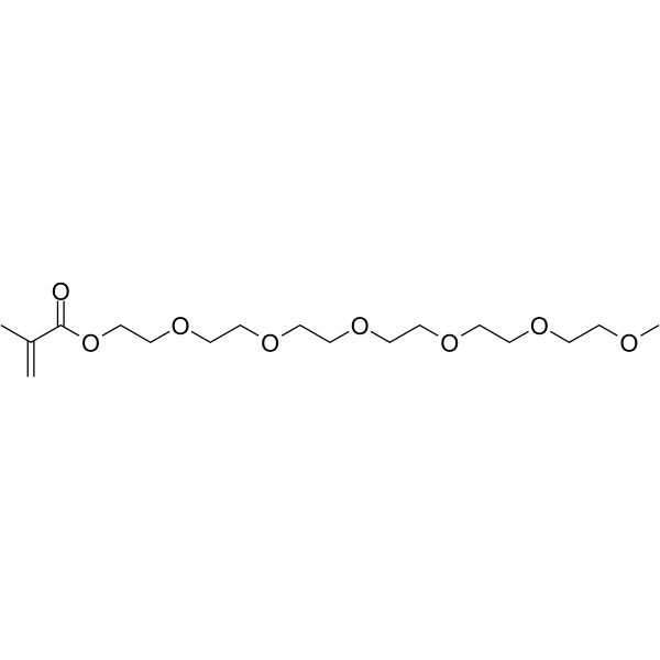 m-PEG6-2-methylacrylate التركيب الكيميائي