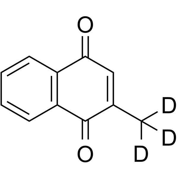 Menadione-d3 التركيب الكيميائي