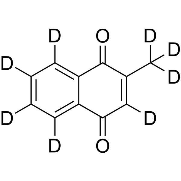 Vitamin K3-d8 التركيب الكيميائي