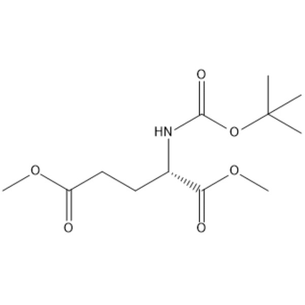 Boc-Glu(OMe)-OMe Chemical Structure