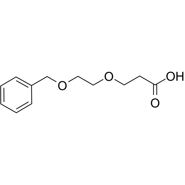 Benzyl-PEG2-acid التركيب الكيميائي