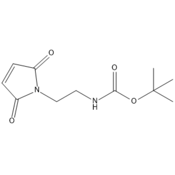 Mal-NH-Boc التركيب الكيميائي