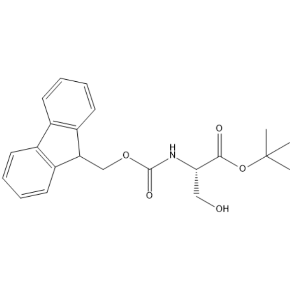 Fmoc-Ser-OtBu Chemische Struktur