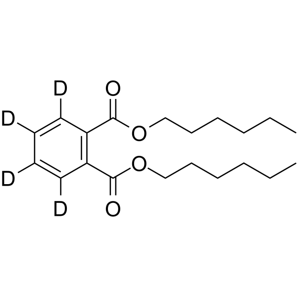 Dihexyl phthalate-3,4,5,6-d4 Chemical Structure