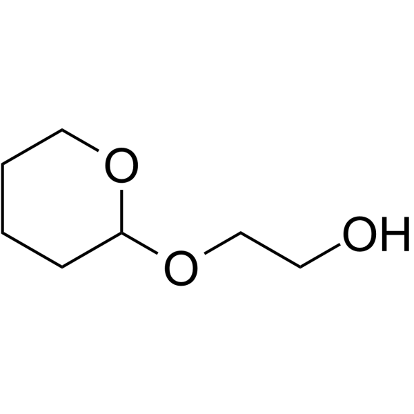 THP-PEG1-alcohol Chemische Struktur