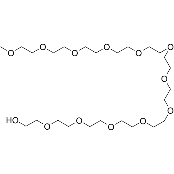 m-PEG12-OH 化学構造