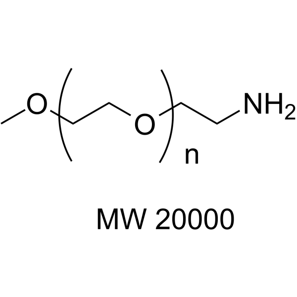 m-PEG-NH2 (MW 20000) Chemical Structure