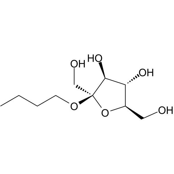 n-Butyl-β-D-fructofuranoside  Chemical Structure