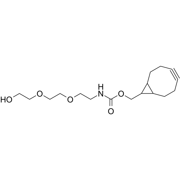 endo-BCN-PEG2-alcohol Chemical Structure