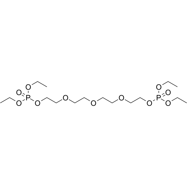 PEG4-bis(phosphonic acid diethyl ester) التركيب الكيميائي