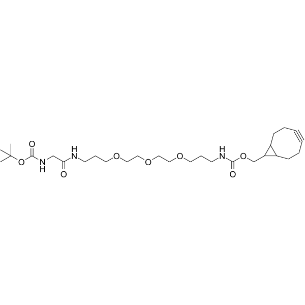 Boc-gly-PEG3-endo-BCN Chemical Structure