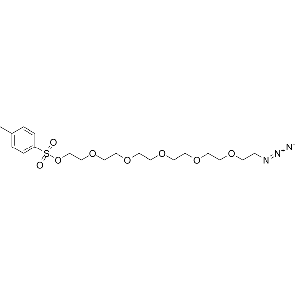 Azide-PEG6-Tos Chemische Struktur